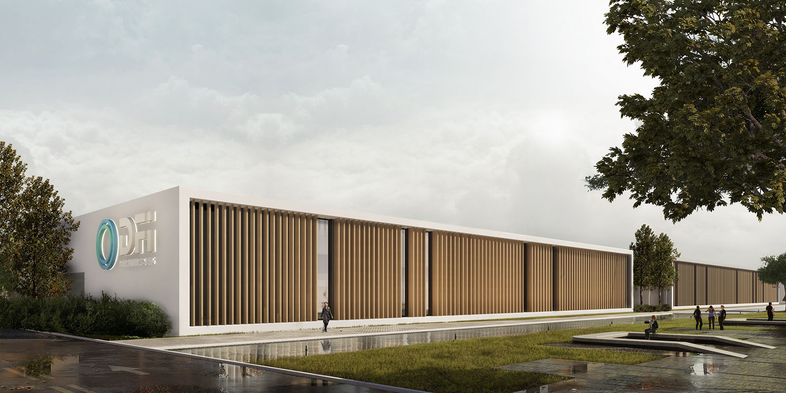 DFI LOGISTICS BUILDING IN RHEINBERG, GERMANY