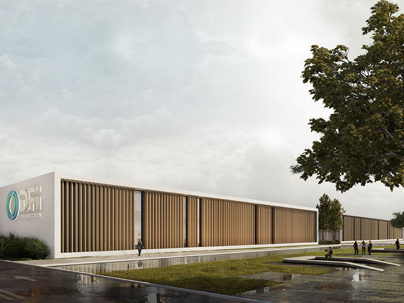 DFI LOGISTICS BUILDING IN RHEINBERG, GERMANY