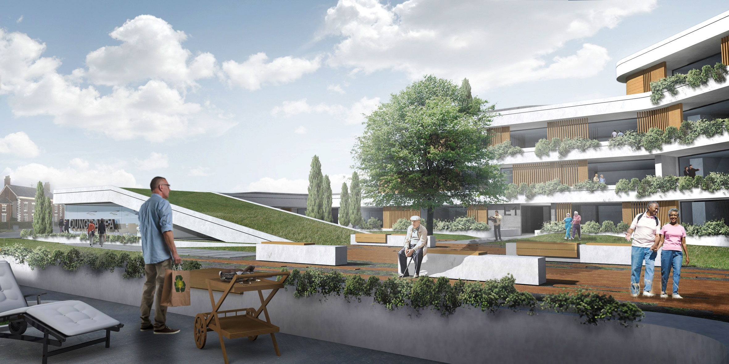 Riba Competition “Re-Imagine the Ageing ”- Hampshire