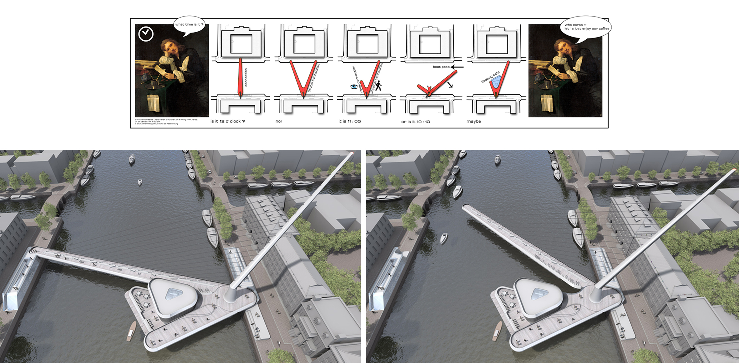 COMPETITION AC-CA ” Amsterdam Iconic Pedestrian Bridge” AMSTERDAM HOLLAND