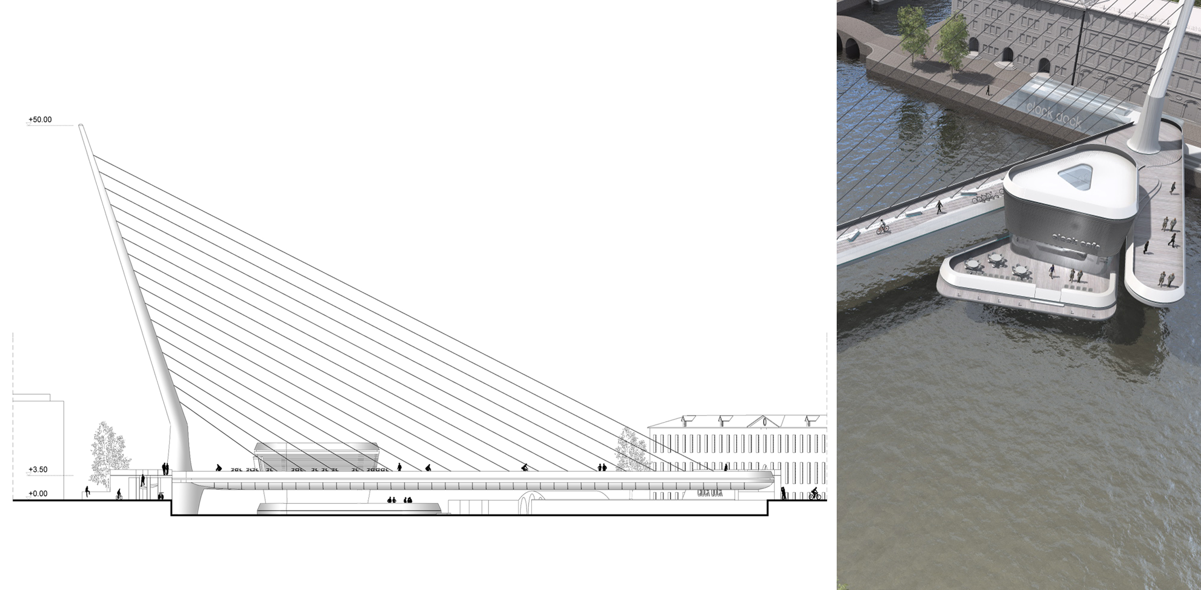 COMPETITION AC-CA ” Amsterdam Iconic Pedestrian Bridge” AMSTERDAM HOLLAND