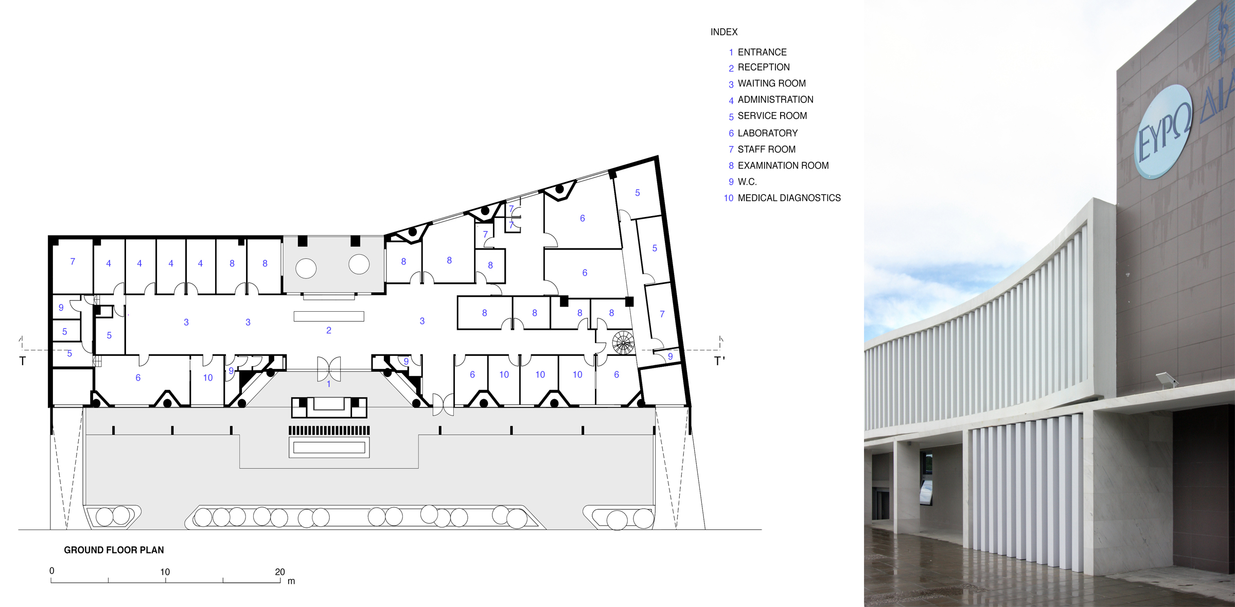 Changing the face of “A Medical-Diagnostic Centre”in Peraia Thessaloniki GREECE