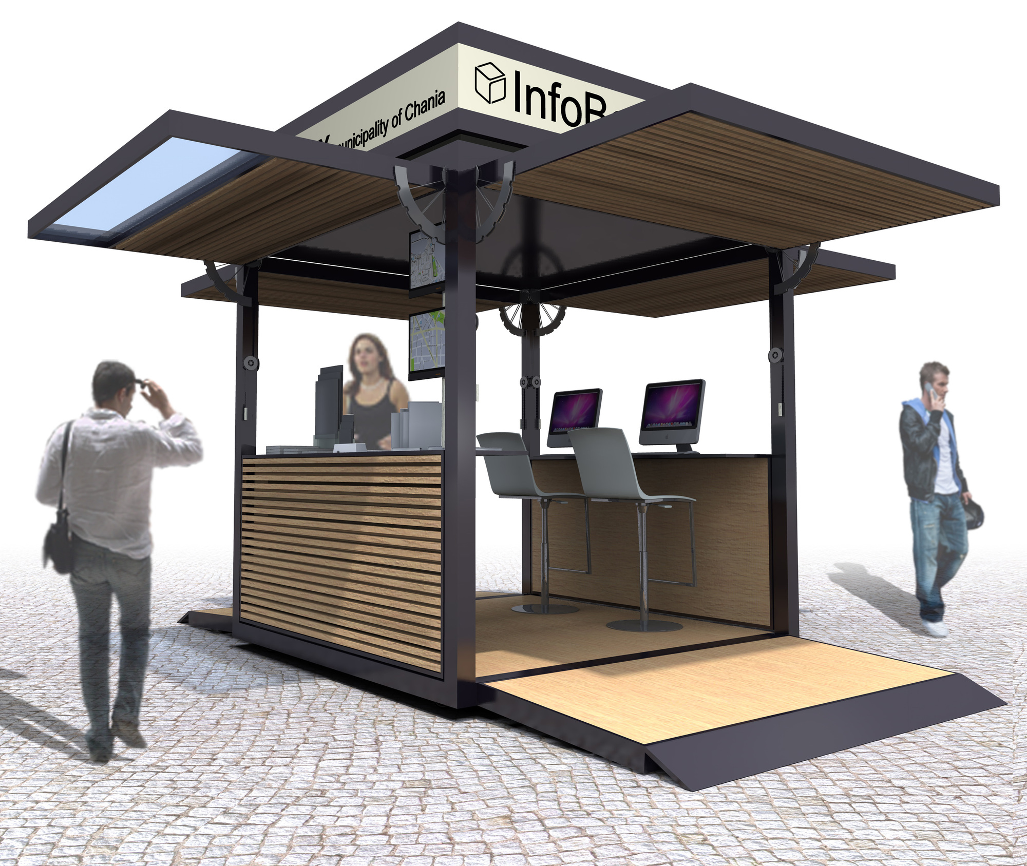Competition FOR AN InfoBox Municipality of Chania Crete GREECE