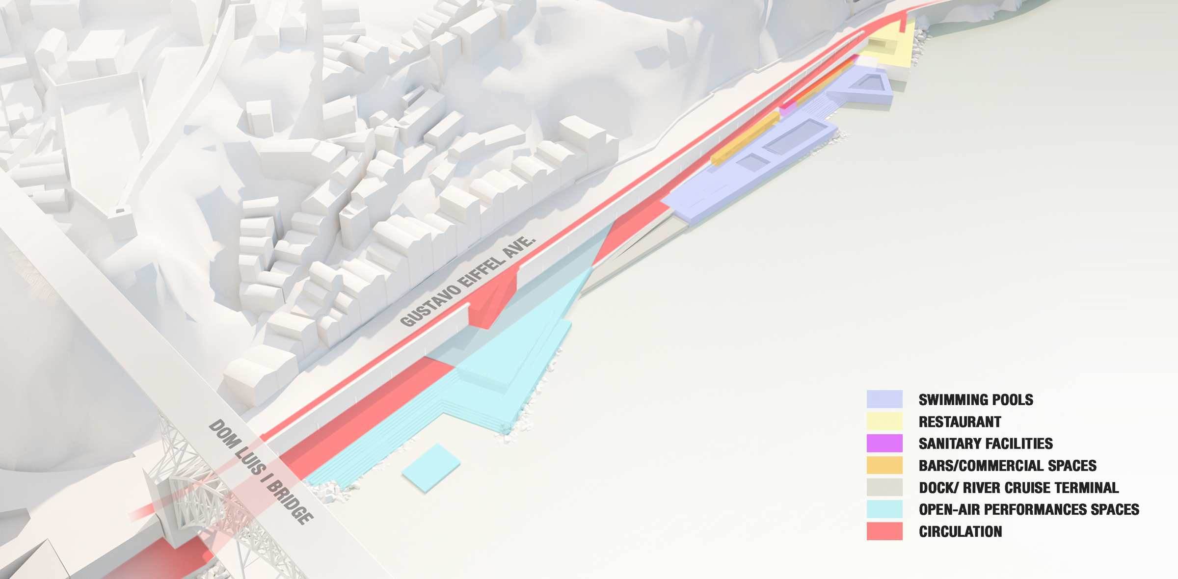 “PORTO POOL PROMENADE IDEAS COMPETITION” PROPOSAL 1 – PORTO / PORTUGAL