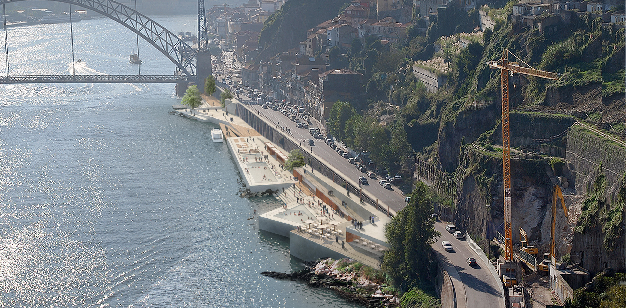 “PORTO POOL PROMENADE IDEAS COMPETITION” PROPOSAL 1 – PORTO / PORTUGAL