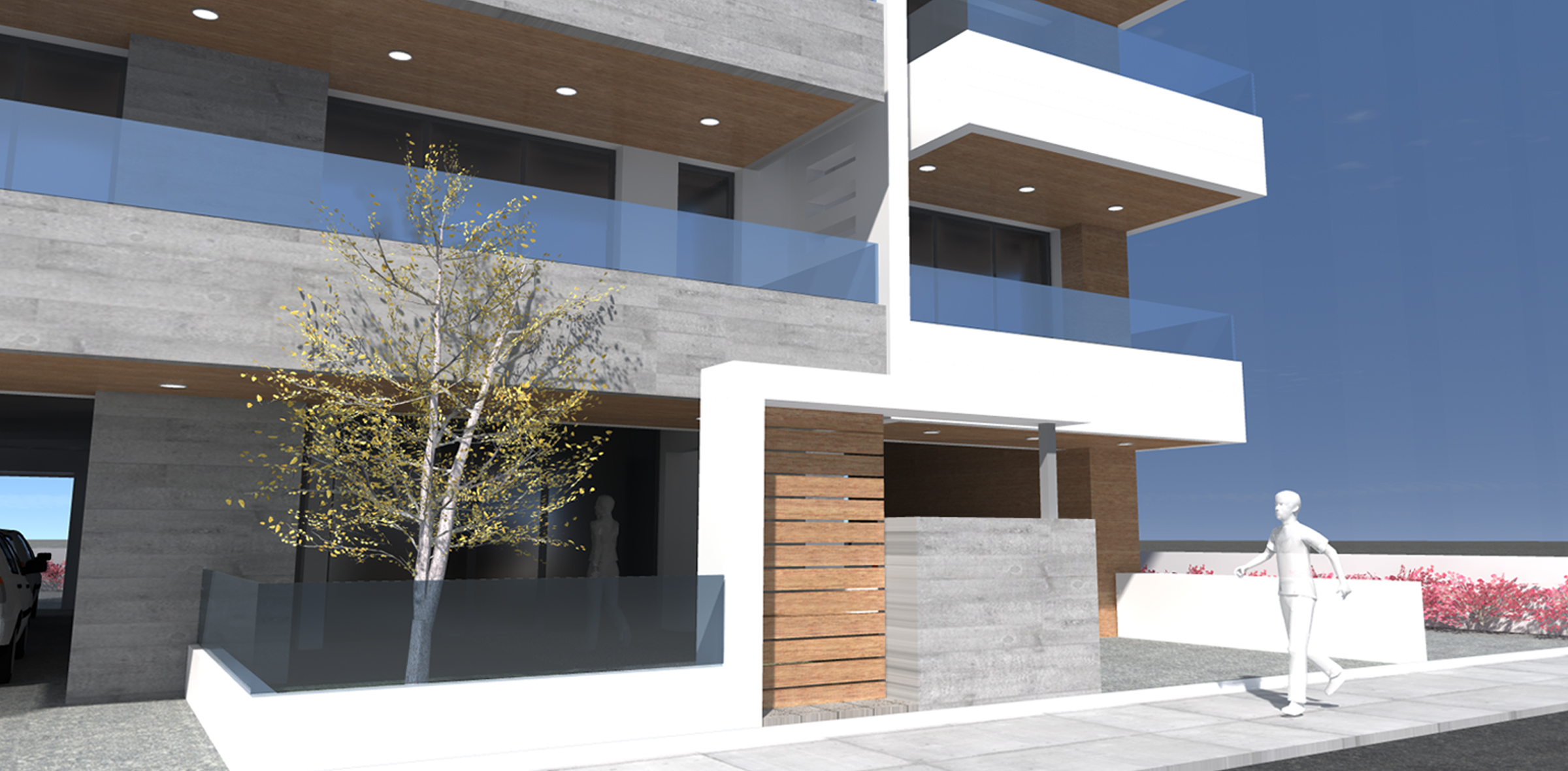 Five Storey Apartment Building In Aristofanous Str. Kalamaria Thessaloniki