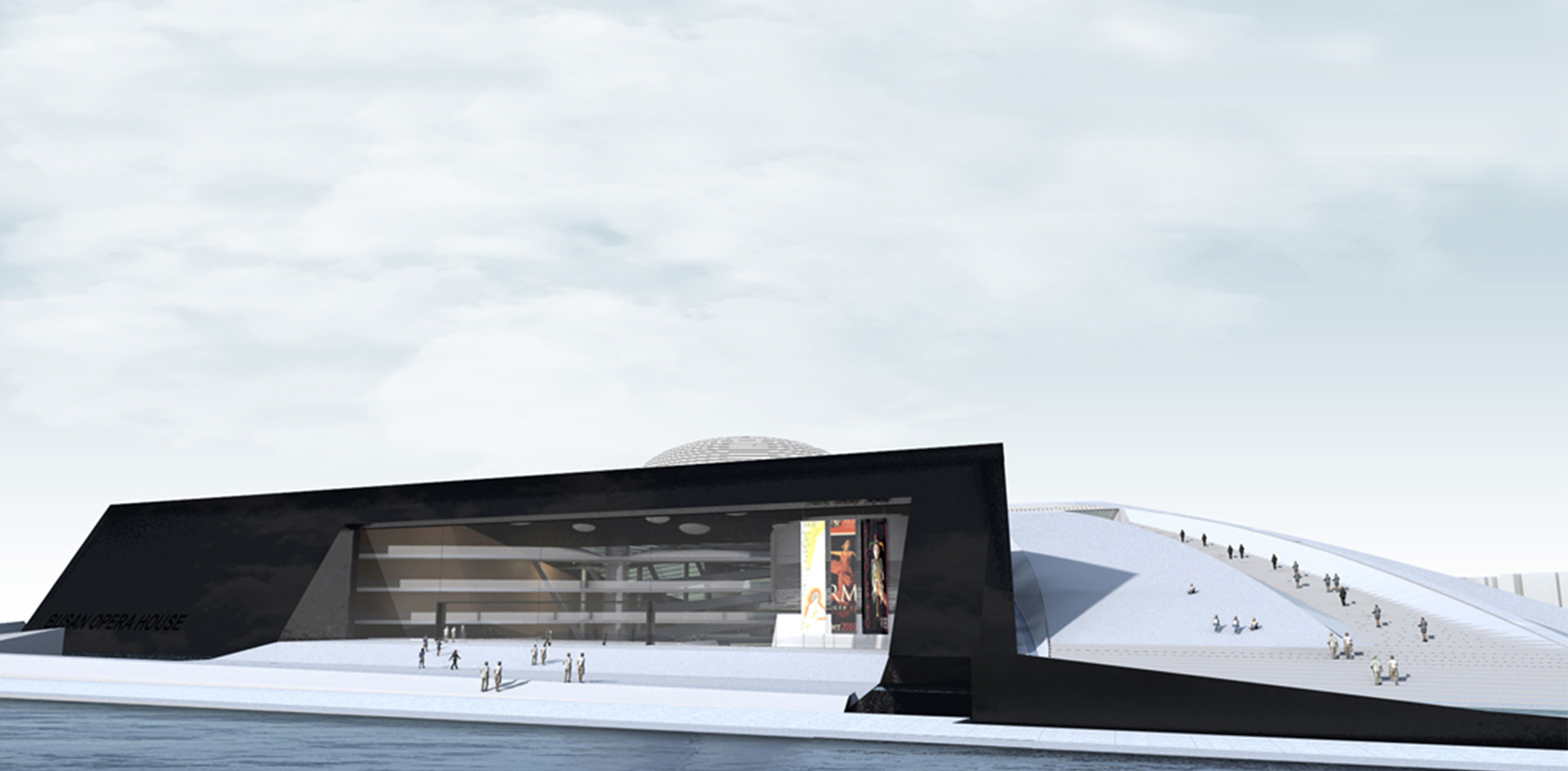 COMPETITION FOR THE “BUSAN OPERA HOUSE“ – BUSAN / SOUTH KOREA