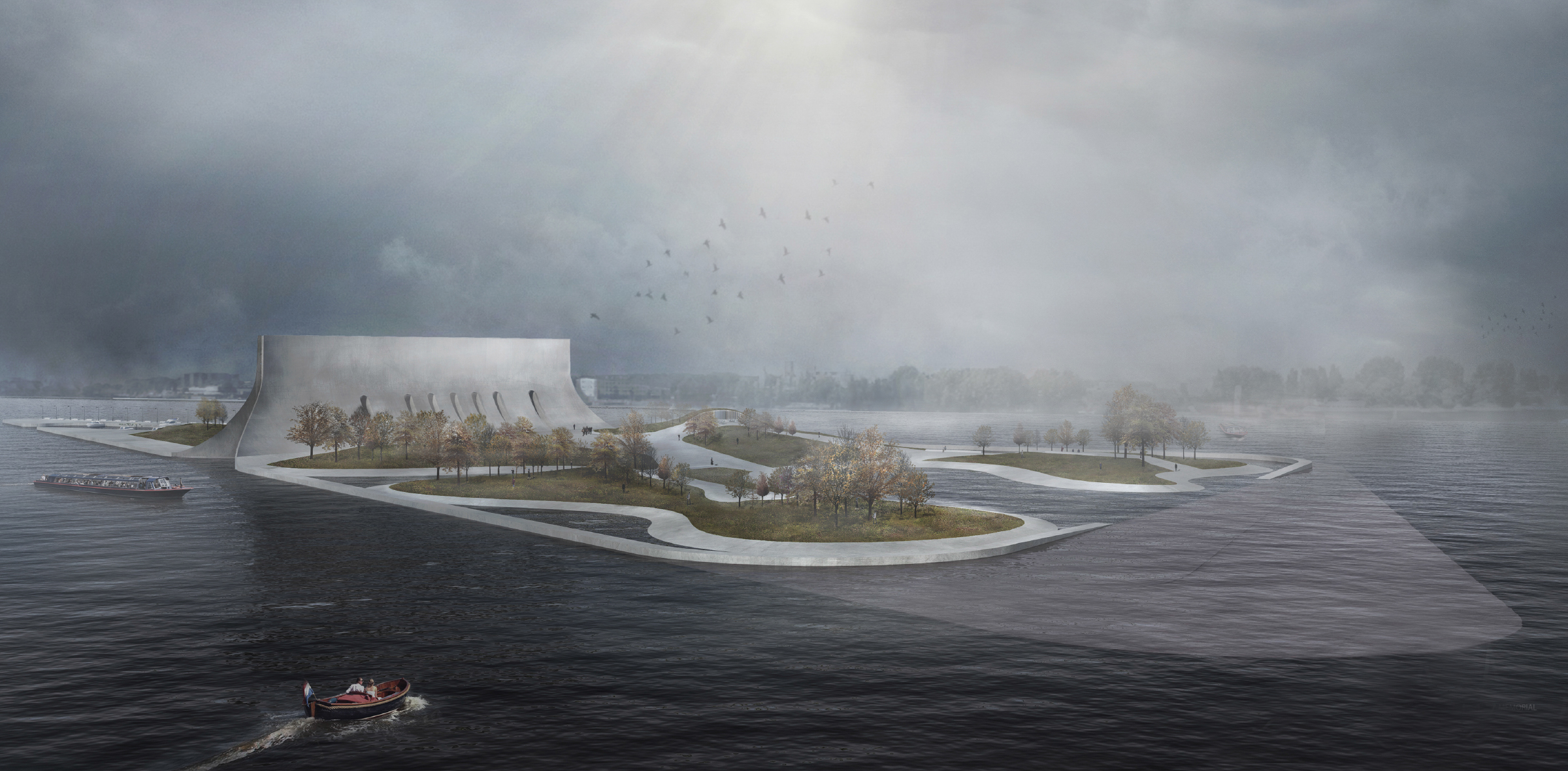 “MH17 MEMORIAL + PARK COMPETITION” PROPOSAL 2 – AMSTERDAM / NETHERLANDS