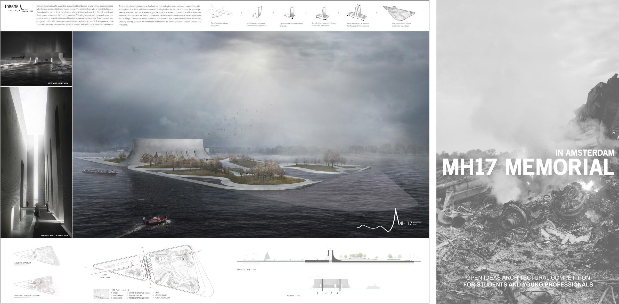 “MH17 MEMORIAL + PARK COMPETITION” PROPOSAL 2 – AMSTERDAM / NETHERLANDS