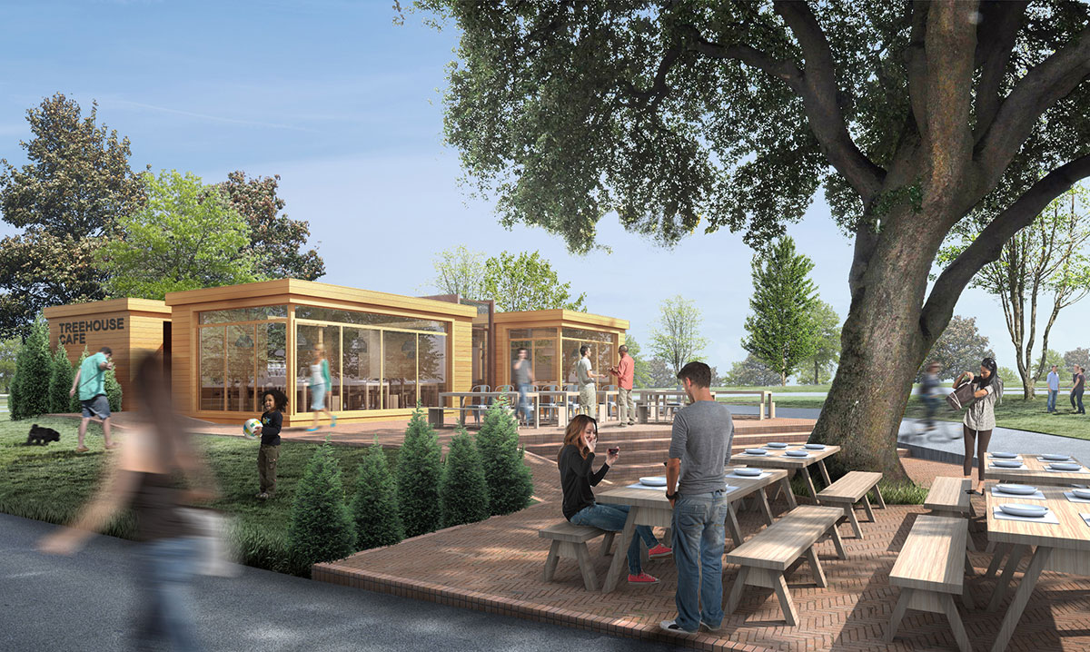 MOUNTSFIELD PARK / TREEHOUSE CAFE – LONDON / UNITED KINGDOM