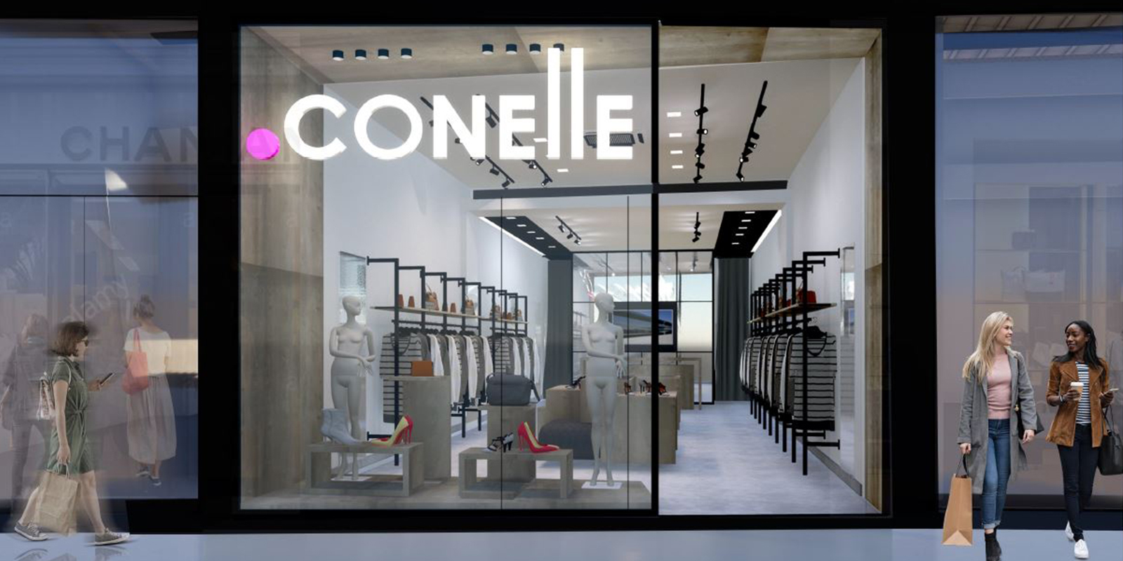 CONELLE, SHOP IN THE NEW METROPOLIS MALL AT LARNAKA