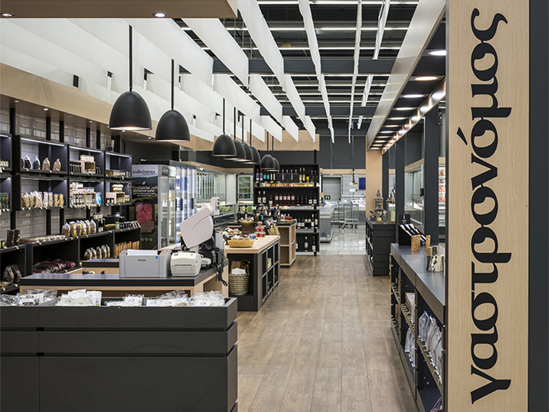 GASTRONOMOS PAVILION IN AVENUE MALL IN MAROUSI, ATHENS