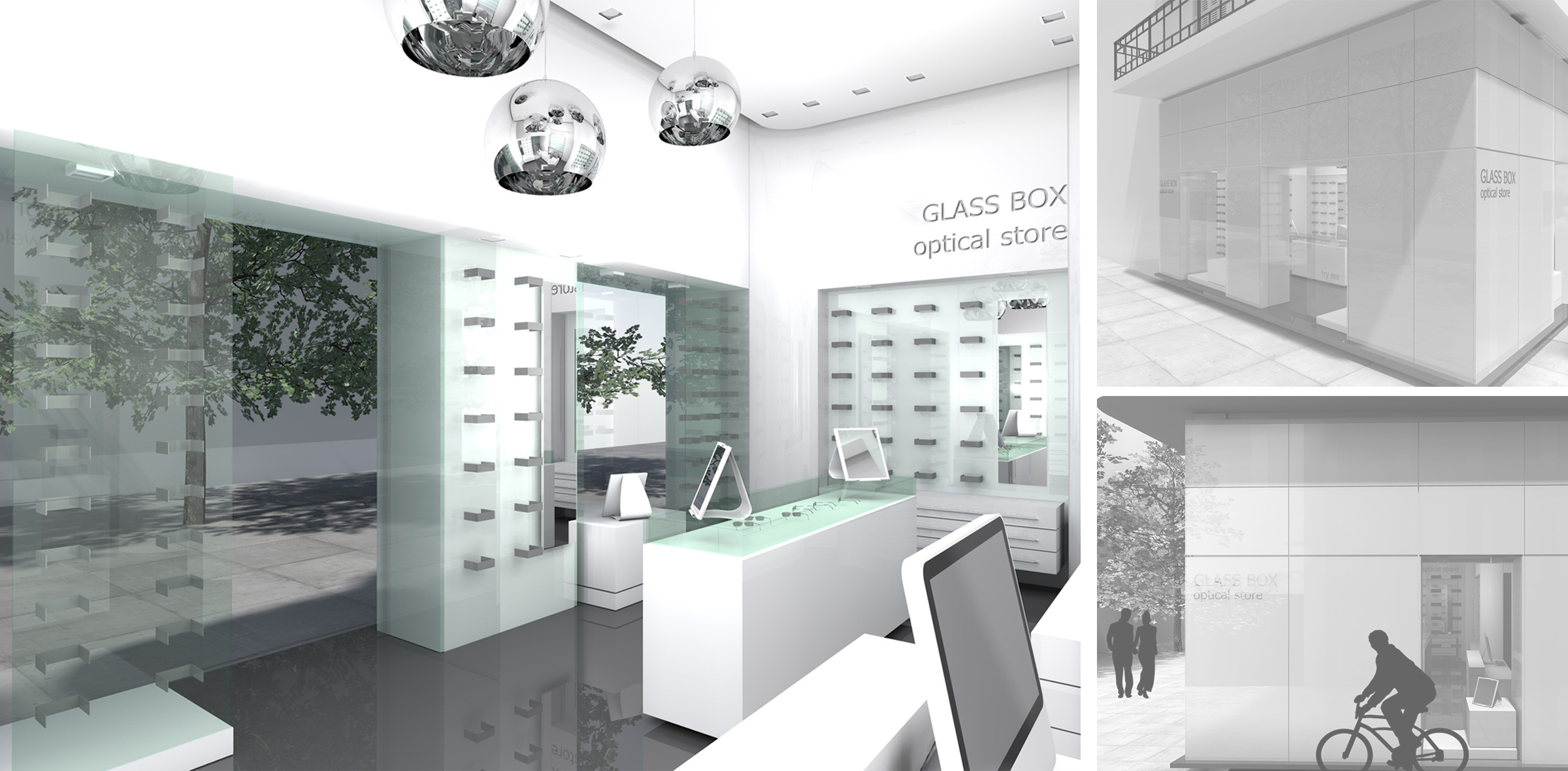 Glass Box Optical Store Ierapetra Crete GREECE