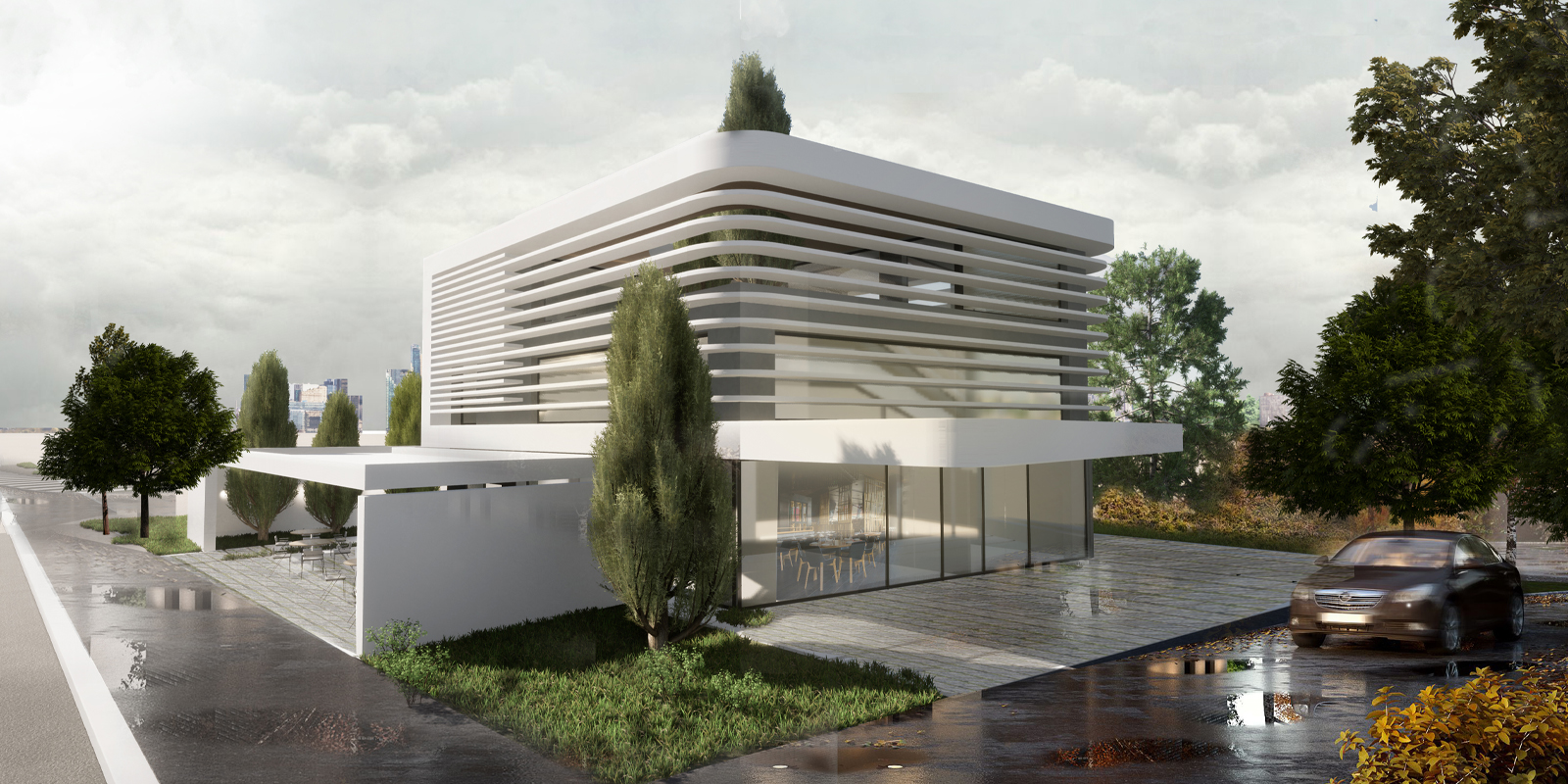 Thermi Mixed Use Building - Thessaloniki