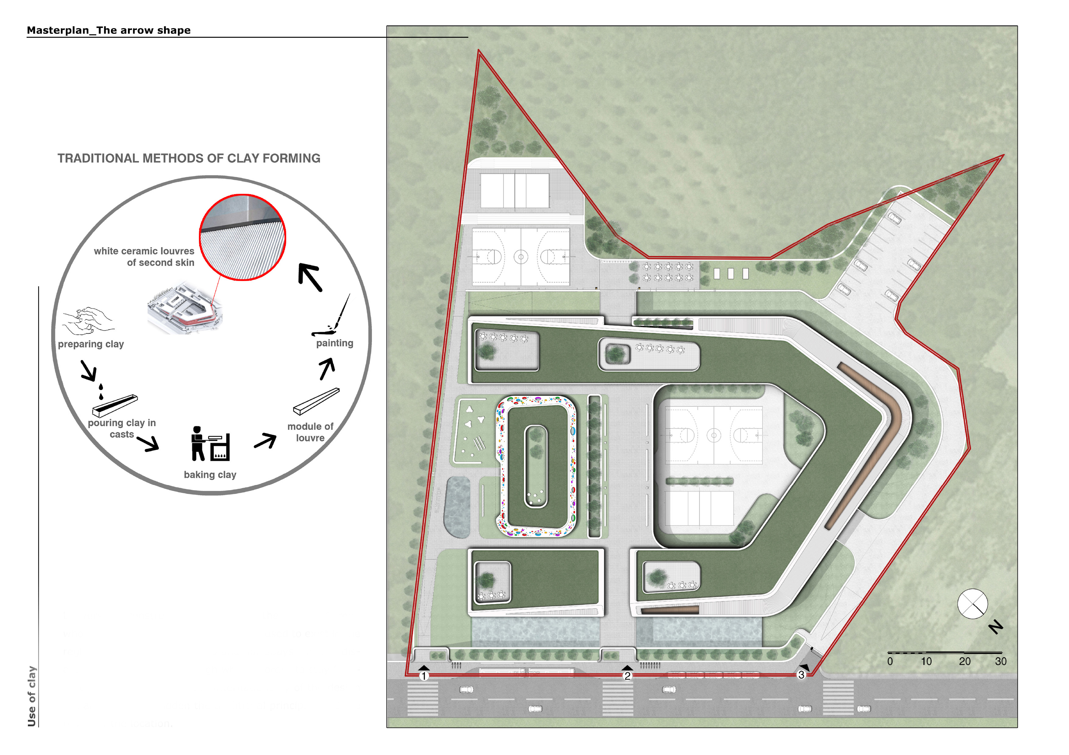 The Compass, Innovative Bioclimatic School in Heraclion, Crete